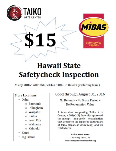 midas protocol|Midas Car Inspections: State Inspection Availability.